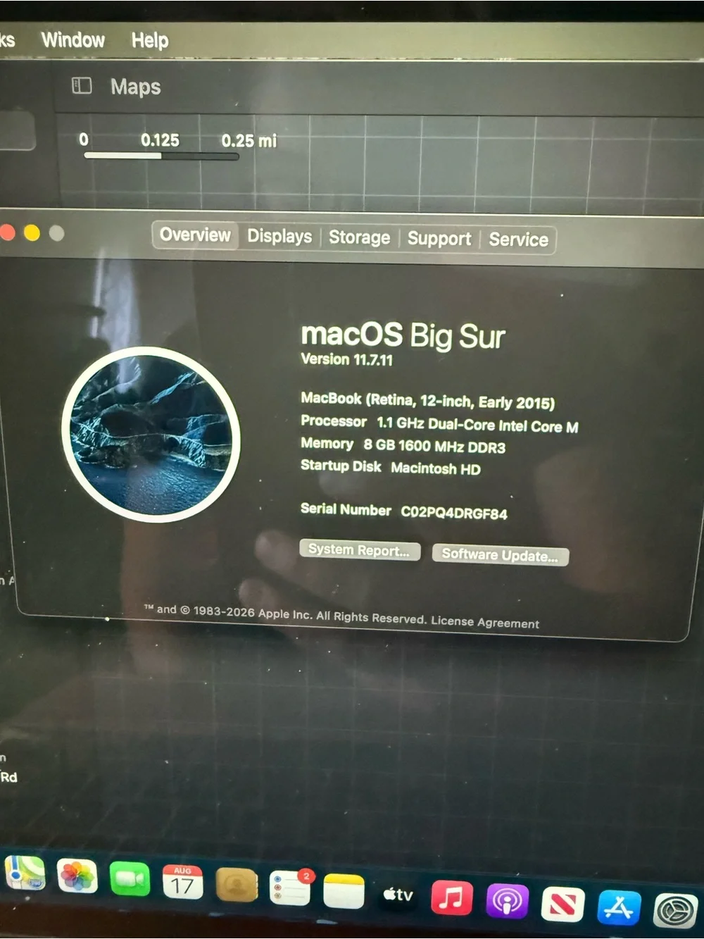 Apple MacBook in Rose Gold with Black Keyboard
